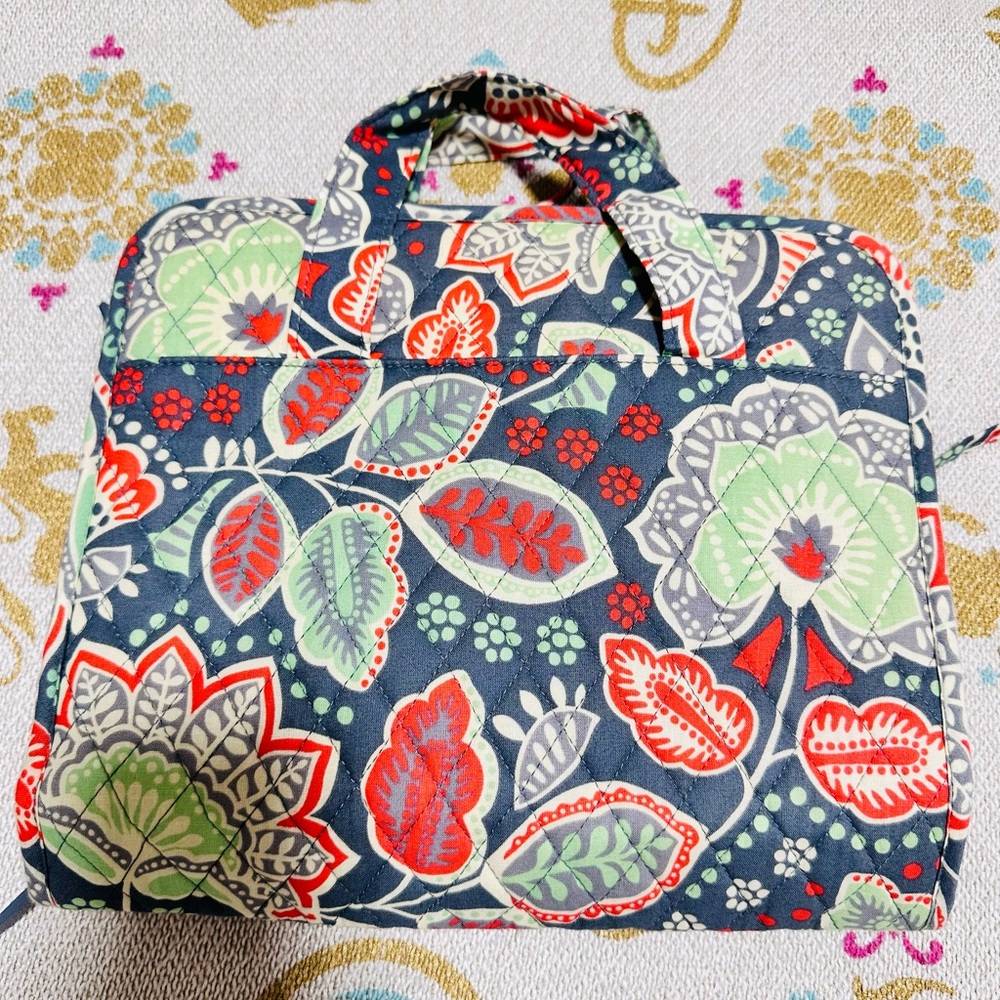 Vera Bradley cosmetic, jewelry, toiletry travel bag